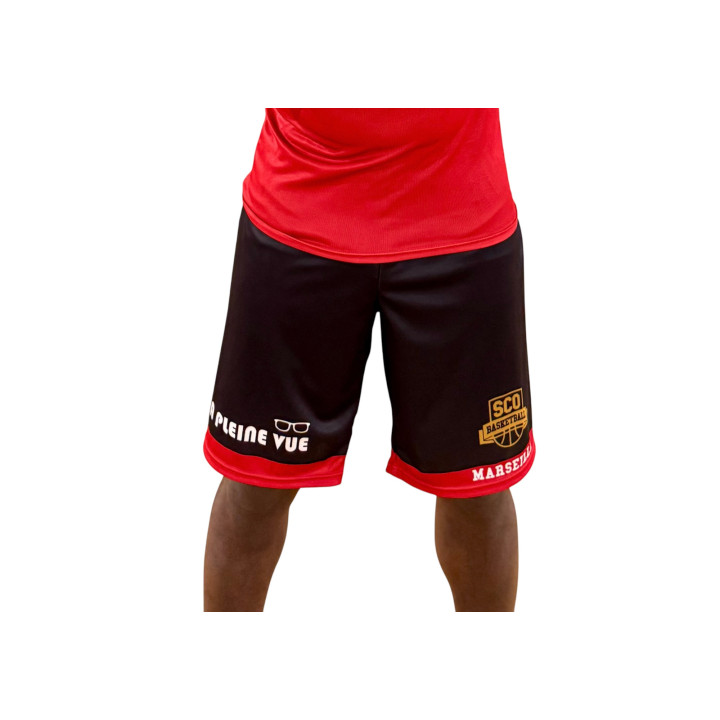 Maillot match + short adulte femme