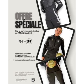 OFFRE SPÉCIALE SURVÊTEMENT