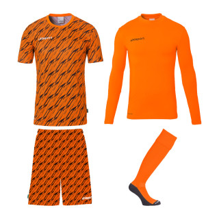Pack gardien orange enfant Uhlsport